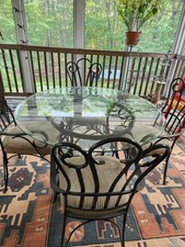 Wrought iron glass for sale  Hampstead
