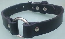 Black leather ring for sale  BRIDLINGTON