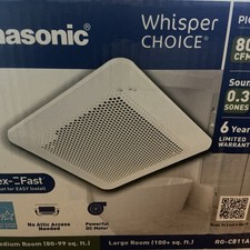 Panasonic whisperchoice 110 for sale  Las Vegas