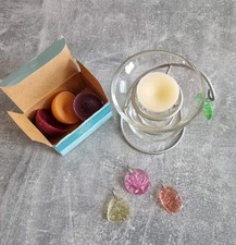 Partylite duftwachsglas glassc gebraucht kaufen  Drebach