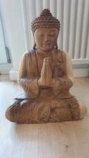Buddha holzfigur cm gebraucht kaufen  Hilden
