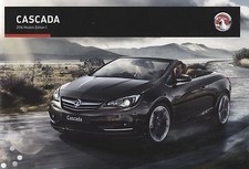 Brochure vauxhall cascada for sale  BASILDON