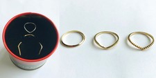 Ringe 585 stapelringe gebraucht kaufen  Göttingen