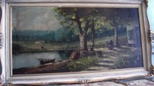 Dipinto olio vigano usato  Desenzano del Garda