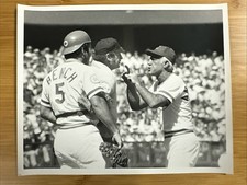 Usado, Foto Tipo 1- Cincinnati Reds Sparky Anderson Johnny Bench Malcolm Emmons comprar usado  Enviando para Brazil