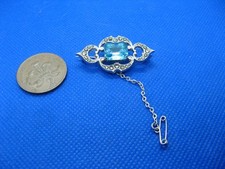 Vintage blue glass for sale  BOLTON
