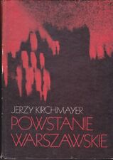 Jerzy Kirchmayer POWSTANIE WARSZAWSKIE na sprzedaż  PL