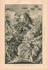 Stampa antica valle usato  Lecco