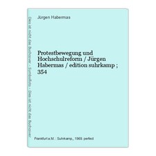 Protestbewegung hochschulrefor gebraucht kaufen  Buttenwiesen