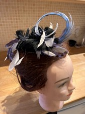 Blue multi fascinator for sale  BEVERLEY