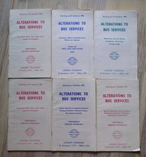 London transport alterations for sale  GUILDFORD