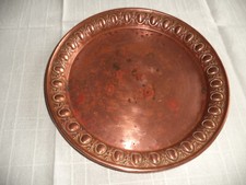 Kupferteller geprägten rand gebraucht kaufen  Hilpoltstein