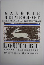 Louttre bissière affiche d'occasion  Paris XII