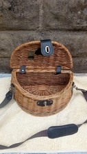 Wicker fishing creel for sale  ORMSKIRK