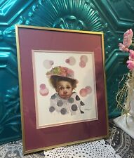 picture blue clown framed for sale picture blue clown framed for sale Gretna