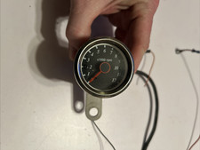 Vintage motorcycle tachometer for sale  Lawrence
