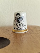 Pierdot clown thimble for sale  BARRY