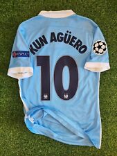 Usado, Camiseta partido Manchester City #10 Agüero segunda mano  Argentina 