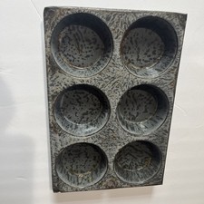 Muffin vintage cinza granito esmalte utensílios cupcake panela de lata  comprar usado Muffin vintage cinza granito esmalte utensílios cupcake panela de lata  comprar usado  Enviando para Brazil