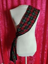 Red green tartan for sale  KEIGHLEY