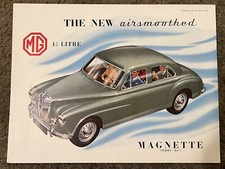 Magnette brochure van for sale Magnette brochure van for sale  COLCHESTER