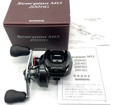 Shimano 24 Scorpion MD 200HG Carretel de Isca Direita com Caixa JPN "Excelente++++" comprar usado  Enviando para Brazil