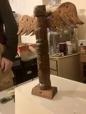Wooden totem pole for sale  POOLE