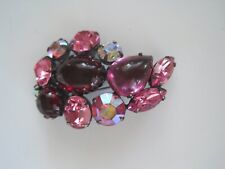 Broche Regency rosa vermelho vintage excelente estado usado, usado comprar usado  Enviando para Brazil