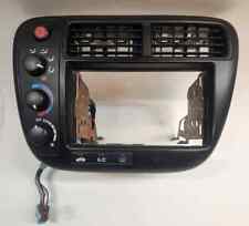 1999-2000 HONDA CIVIC AQUECEDOR DE CONTROLE CLIMÁTICO AC DUPLO DIN RÁDIO MOLDURA HVAC FABRICANTE DE EQUIPAMENTO ORIGINAL, usado comprar usado  Enviando para Brazil