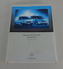 Werkstatthandbuch Einführung Mercedes Benz Vito / Viano W639 von 7/2003 comprar usado  Enviando para Brazil