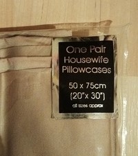 Dorma pillowcases beige for sale  EDGWARE