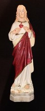 ESTÁTUA VINTAGE CORAÇÃO SAGRADO JESUS FILHO DE DEUS 19” comprar usado  Enviando para Brazil