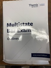 Multistate bar exam for sale  Center Moriches