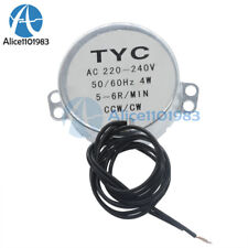 Usado, Motor síncrono robusto 5-6RPM TYC-50 AC 220V-240V torque 4KGF.CM 4W CW/CCW comprar usado  Enviando para Brazil