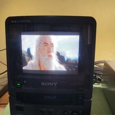 TV COMBO SONY Trinitron Video 8 funciona muito bem fita não funciona comprar usado  Enviando para Brazil