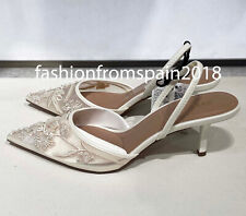 Zara scarpe slingbacks usato  Spedire a Italy
