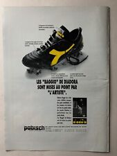 Publicite 1994 diadora d'occasion  La Séguinière