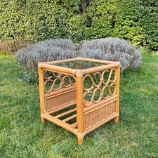 Vintage boho rattan for sale  WALLINGFORD