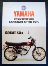 Yamaha 50s motorcycles for sale  LEICESTER