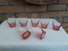 Lot verres rose d'occasion  France