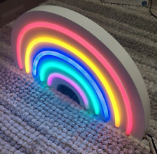 Rainbow neon effect for sale  UK