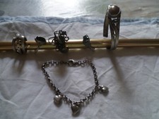 Ensemble bijoux argent d'occasion  La Rochelle