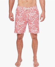 Baús de banho Fair Harbor: The Anchor vermelho havaiano floral vôlei GG comprar usado  Enviando para Brazil
