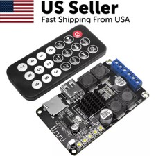 Placa amplificadora de potência áudio digital Bluetooth USB TF 2x50W estéreo AMP 24V H comprar usado  Enviando para Brazil