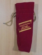 JOHNNIE WALKER RED LABEL UÍSQUE ESCOCÊS BOLSA DE VELUDO VINTAGE GARRAFA ESTOJO VAZIO comprar usado  Enviando para Brazil