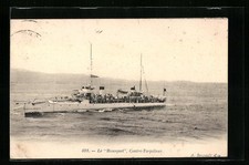 Old postcard mousquet d'occasion  Expédié en Belgium