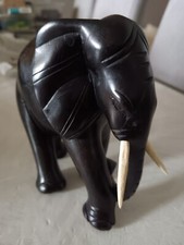 Statuette eléphant ebène d'occasion  Le Mans