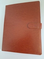 Faux brown leather for sale  CHELTENHAM