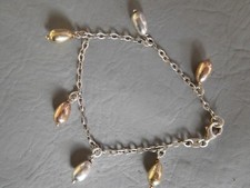 Bracelet chaîne gourmette d'occasion  Le Pradet