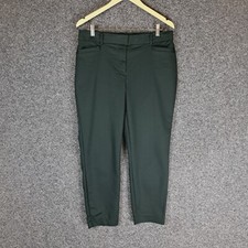 Calça Basca Feminina Tamanho 12 Bolsos Verde Elástico Carreira Corporativa Escritório Trabalho, usado comprar usado  Enviando para Brazil
